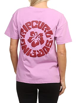Ripcurl Surf Puff Party Pack Relaxed Tee Lilac