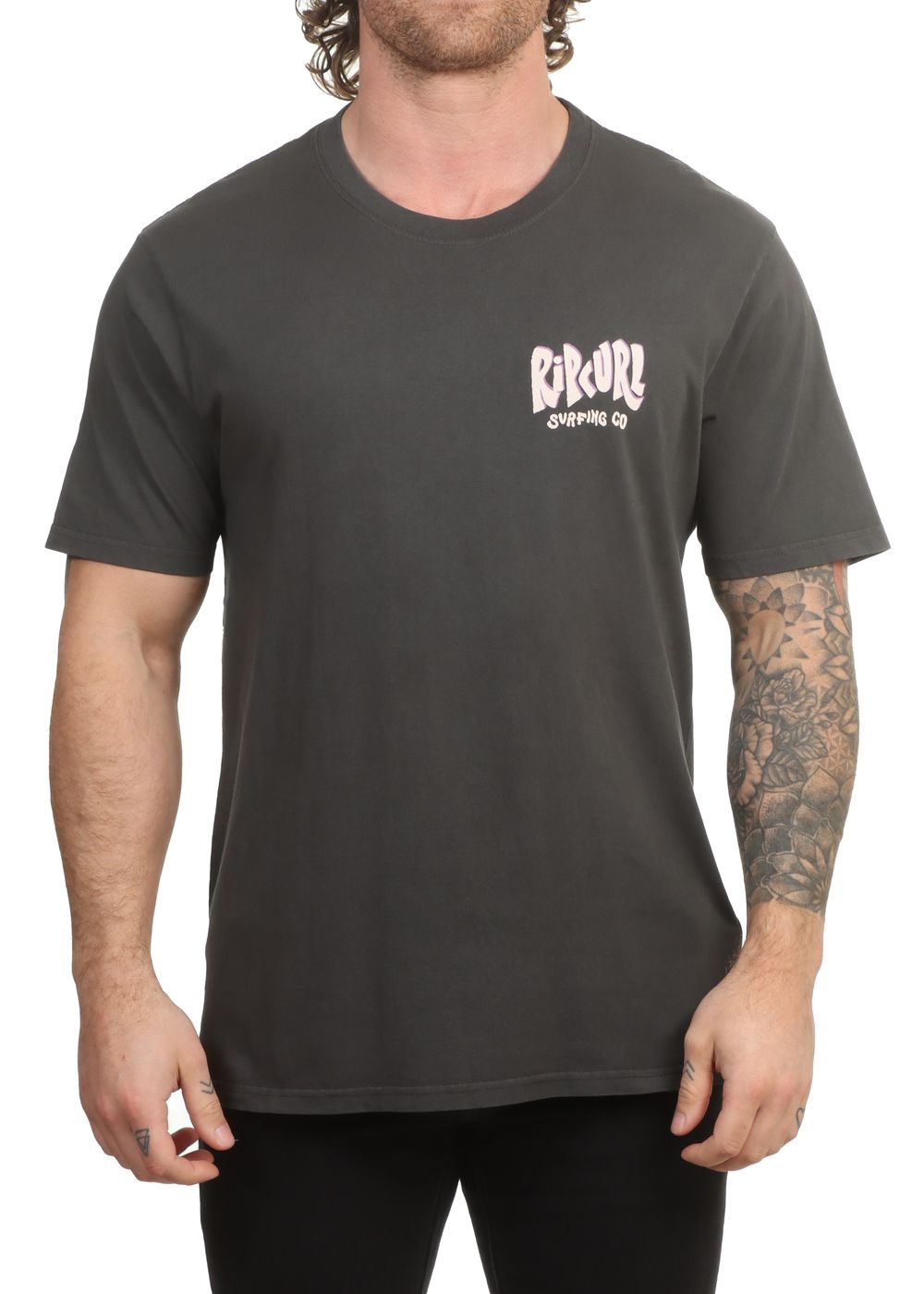 Ripcurl Shield Tee Washed Black