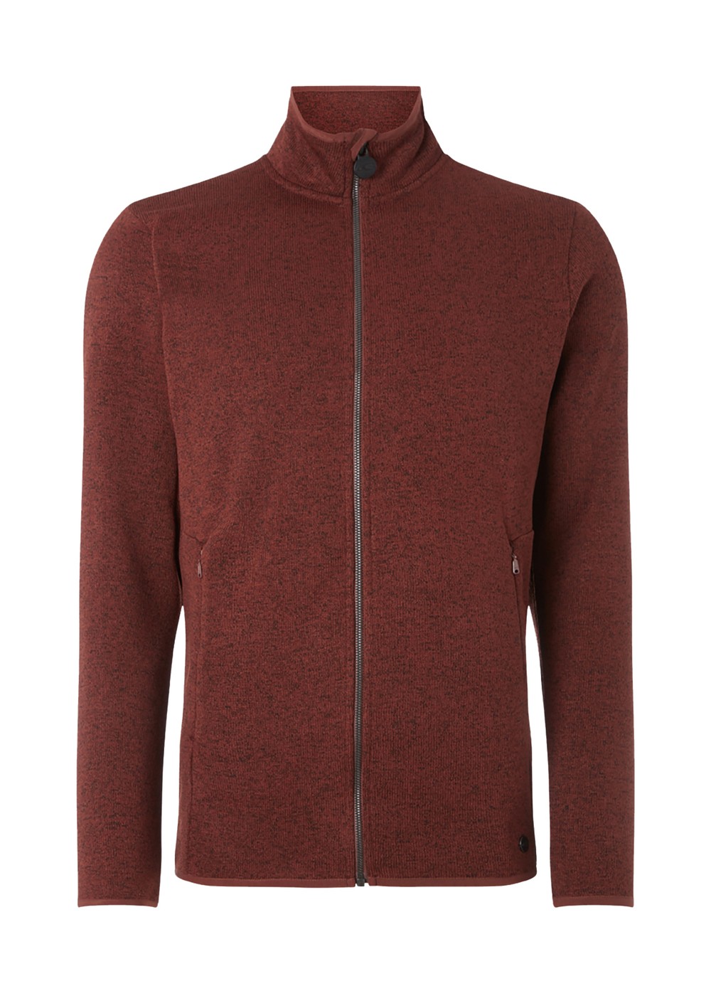 ONeill Piste Zipped Fleece Bitter Chocolate 