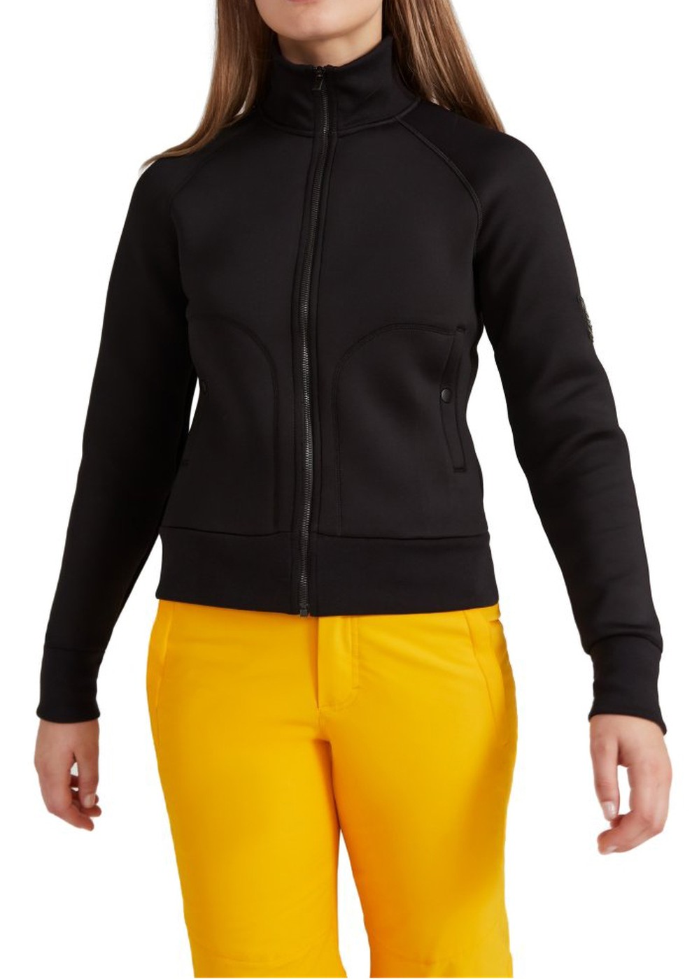 ONeill Snow City Full Zip Bomber Fleece Black Out