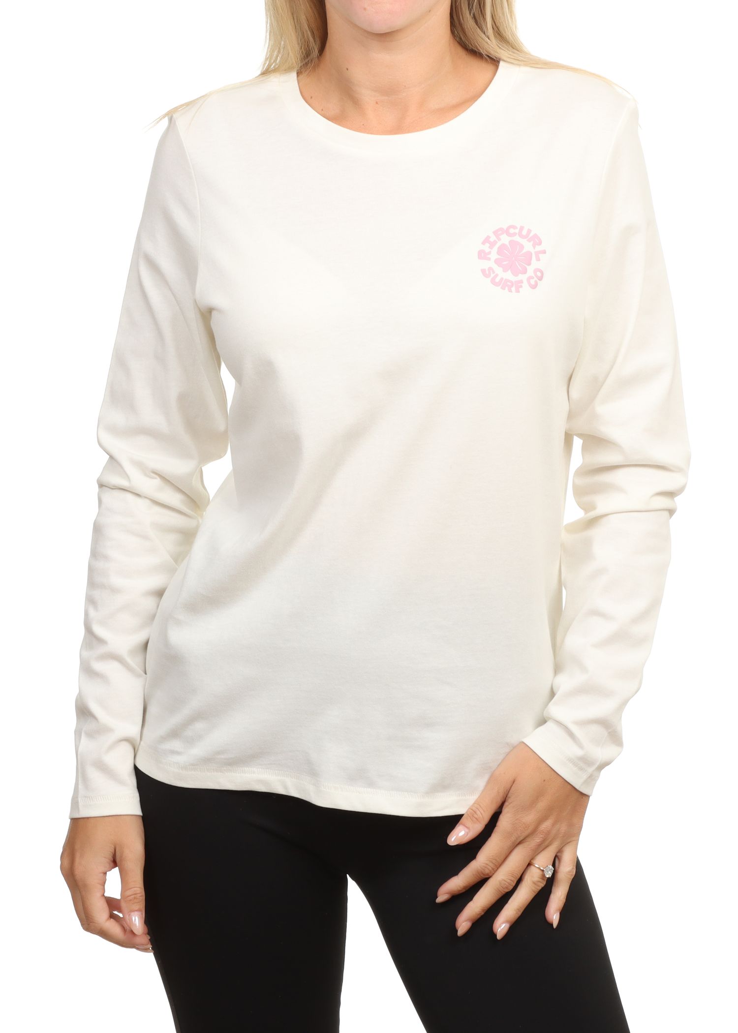 Ripcurl Party Wave Long Sleeve Off White