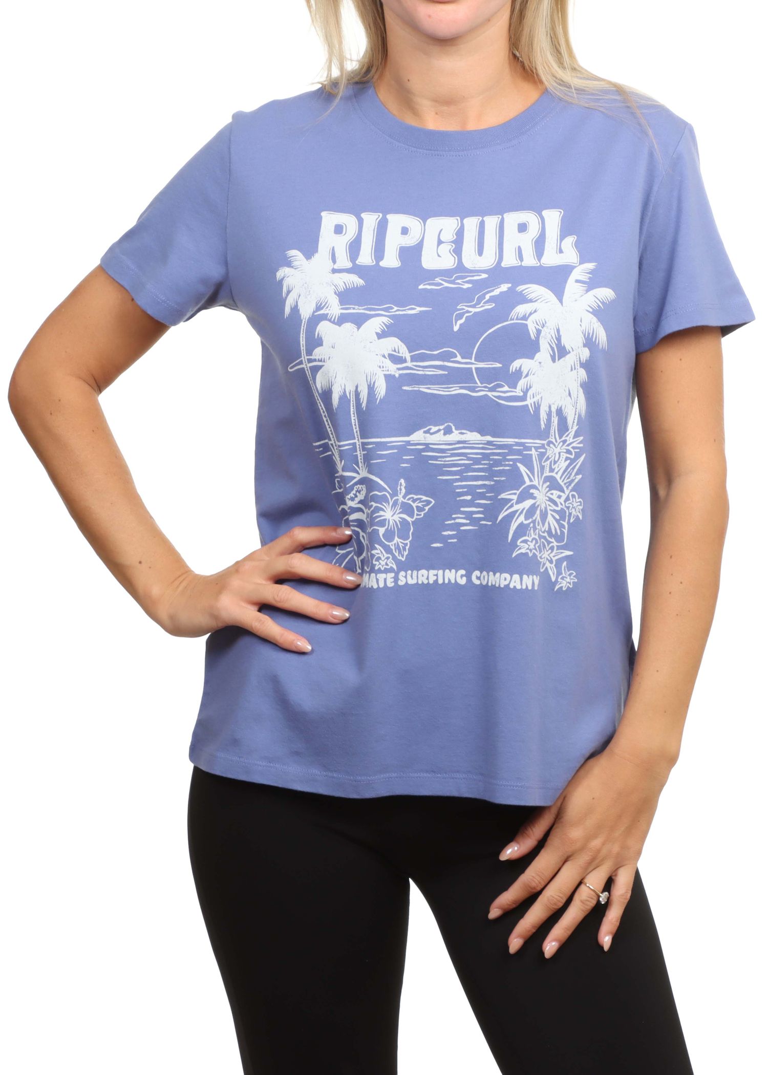 Ripcurl Bossa Nova Standard Tee Mid Blue