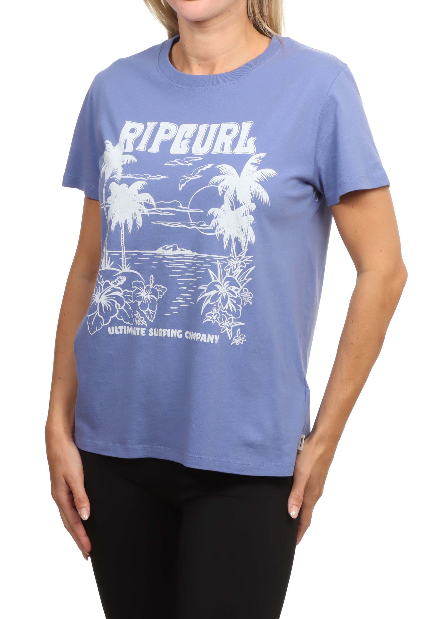 Ripcurl Bossa Nova Standard Tee Mid Blue