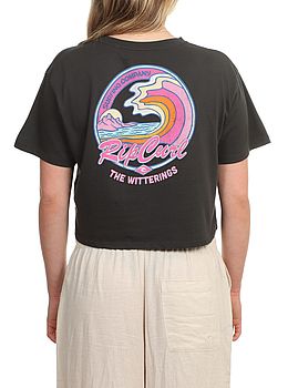 Ripcurl Layday The Witterings Tee Washed Black