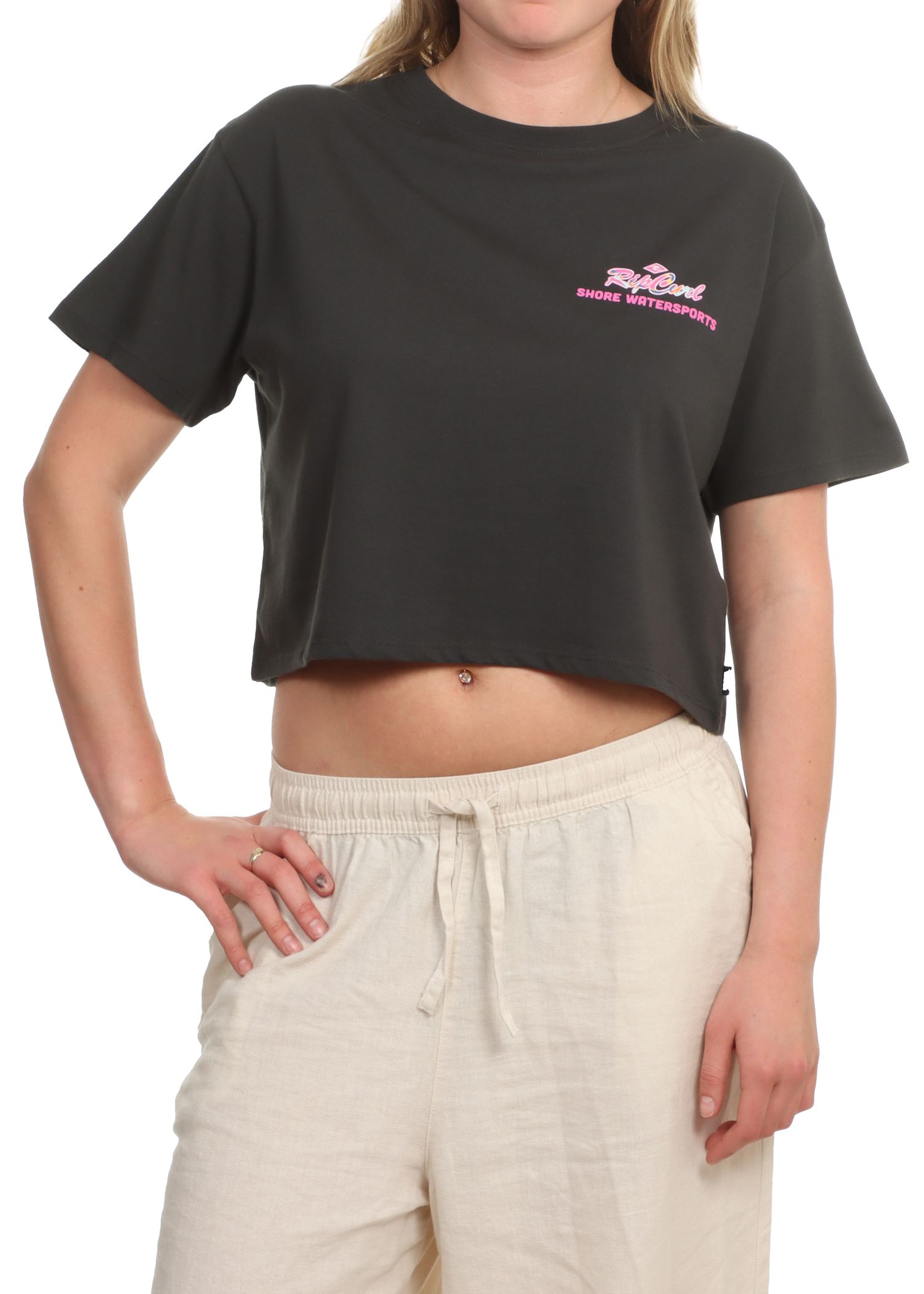 Ripcurl Layday The Witterings Tee Washed Black