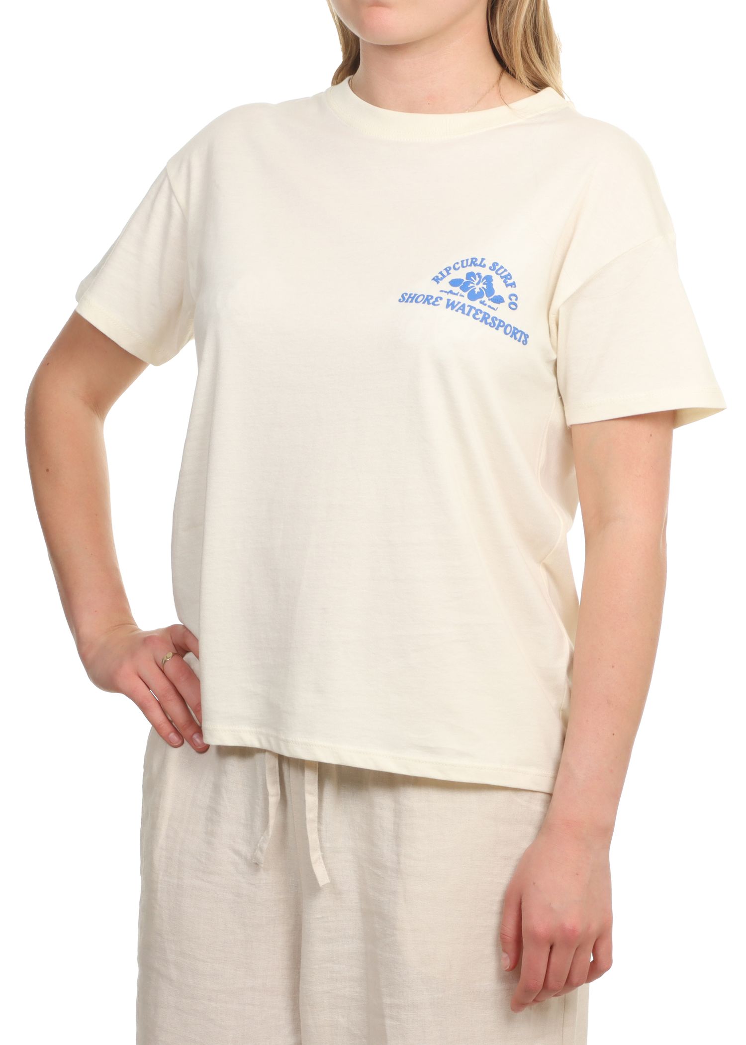 Ripcurl Hibiscus Puff The Witterings Tee Bone