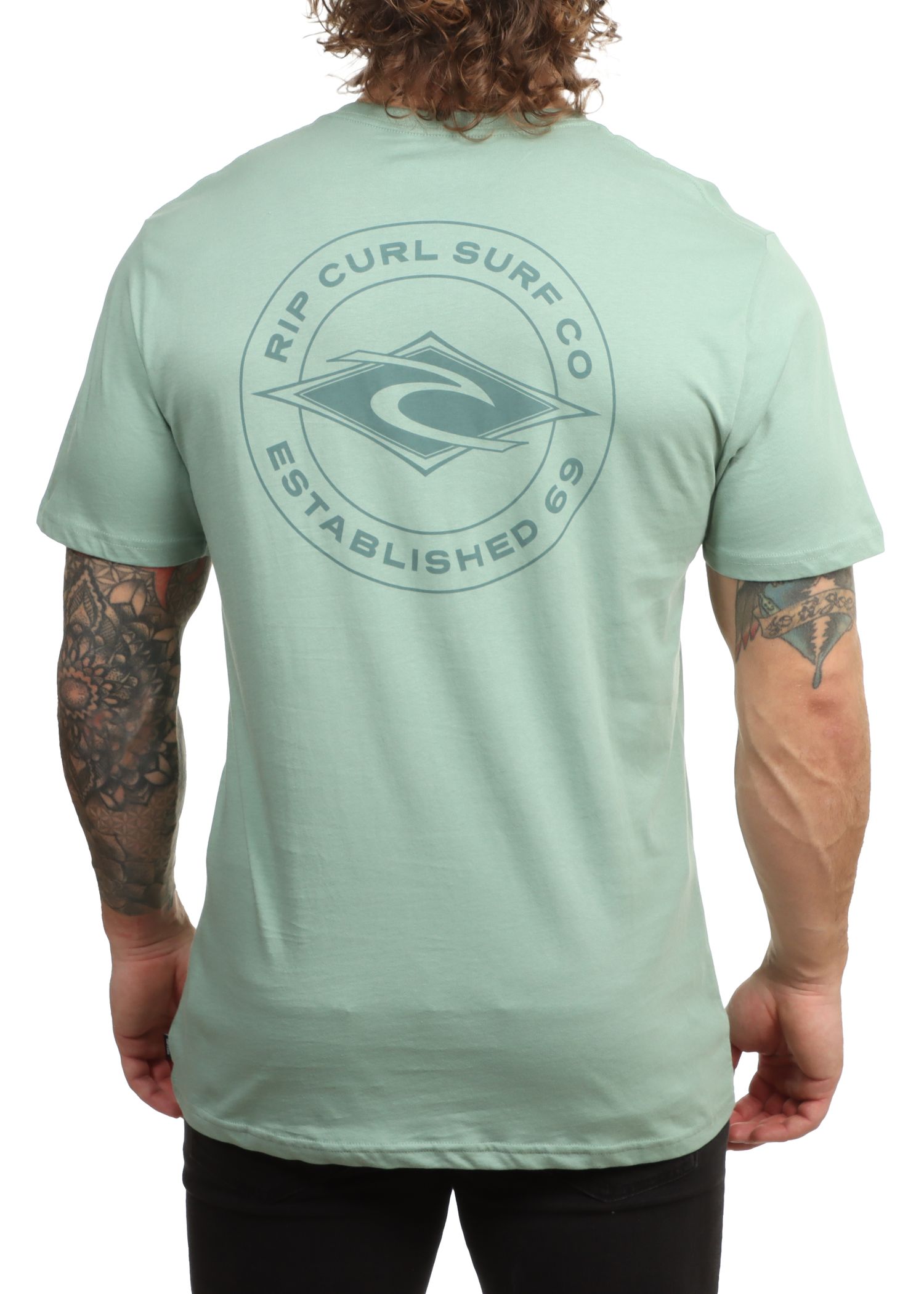 Ripcurl Staple Tee Aloe