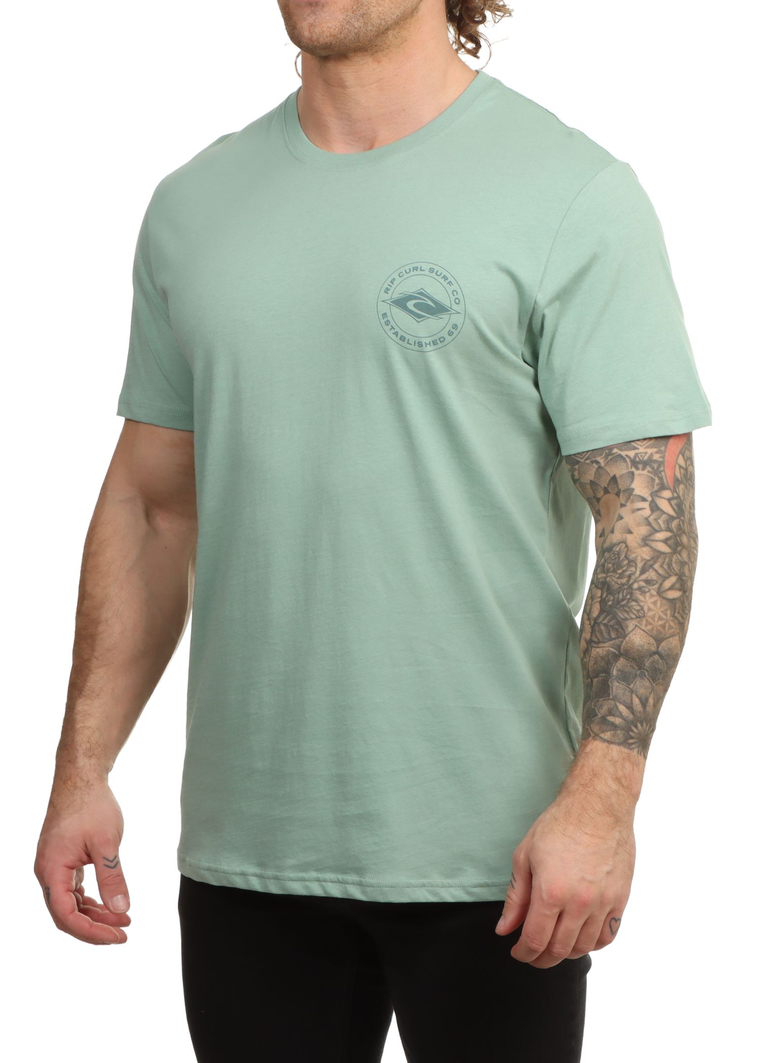 Ripcurl Staple Tee Aloe