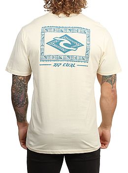 Ripcurl Legacy Tee Lemon Ice