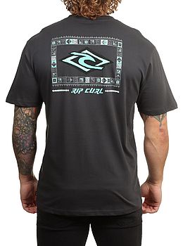 Ripcurl Legacy Tee Washed Black