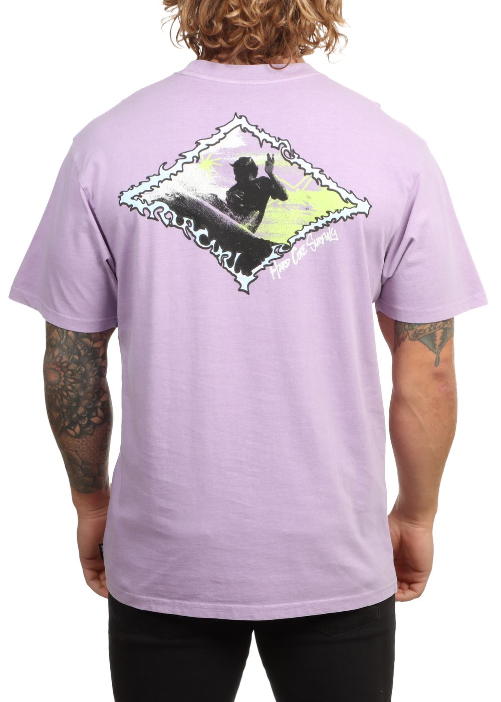 Ripcurl Raw Energy Thrash Tee Iced Lavender