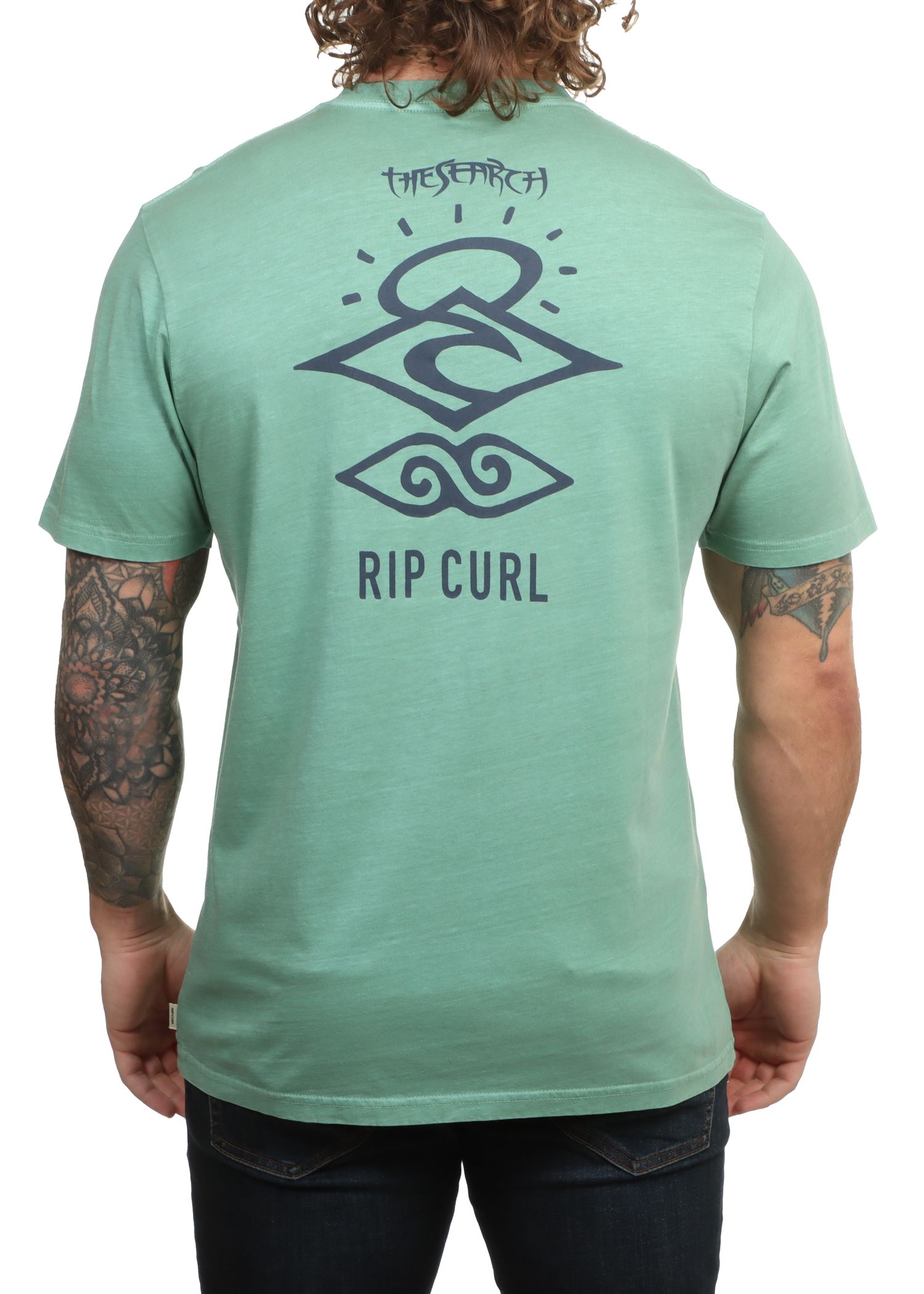 Ripcurl Search Icon Tee Aloe