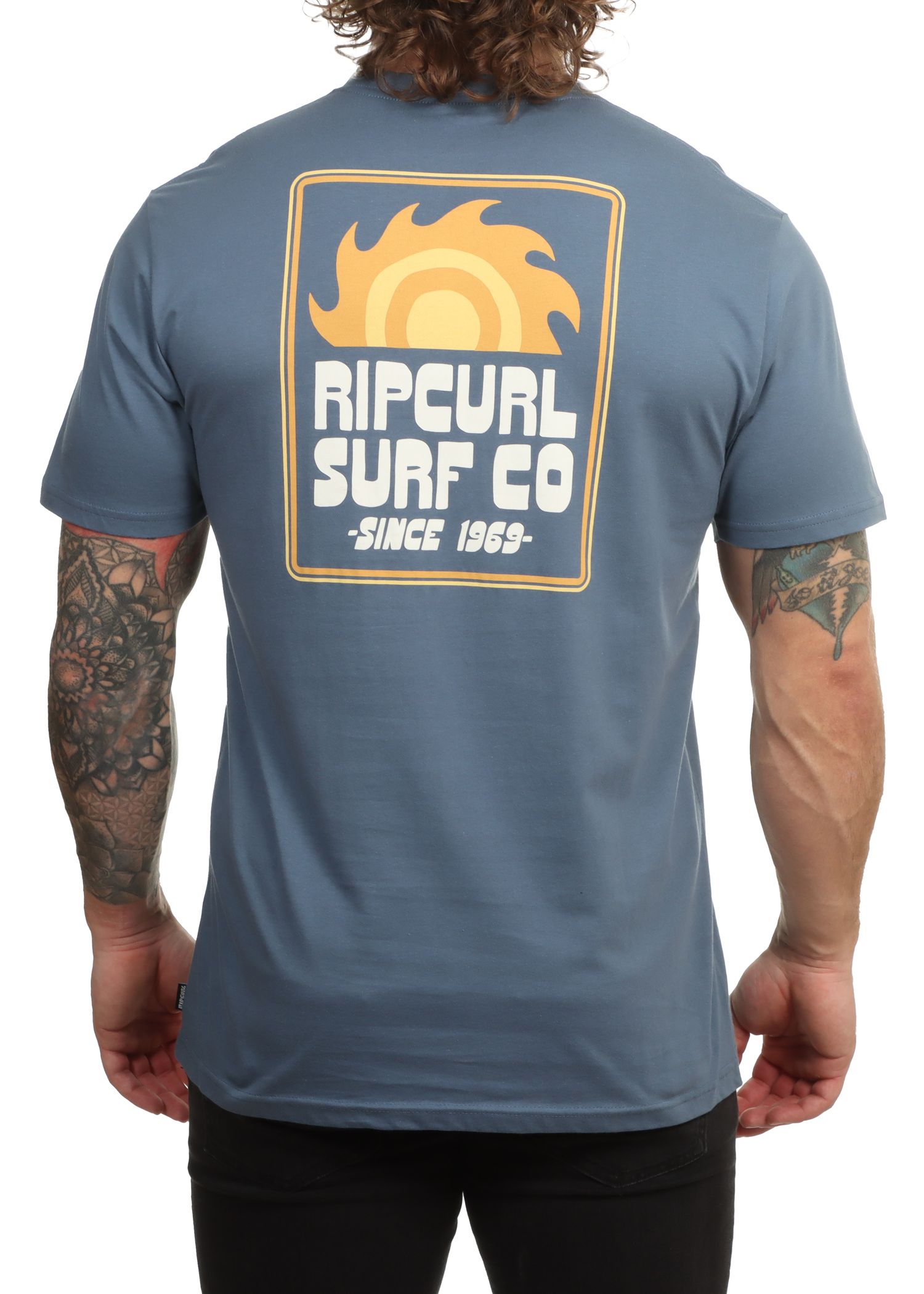 Ripcurl Pacific Rinse Sunrise Tee Bluefin