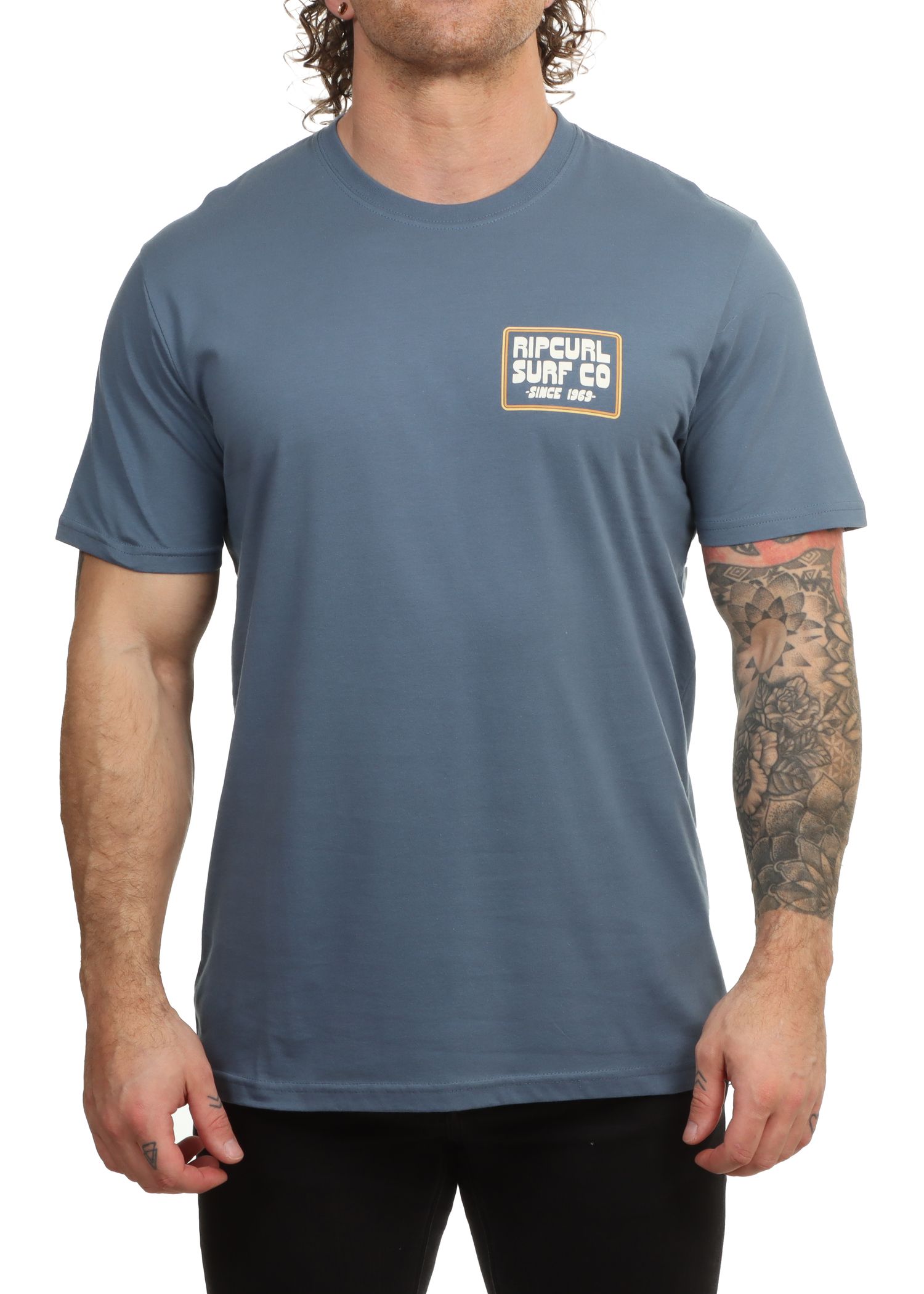 Ripcurl Pacific Rinse Sunrise Tee Bluefin