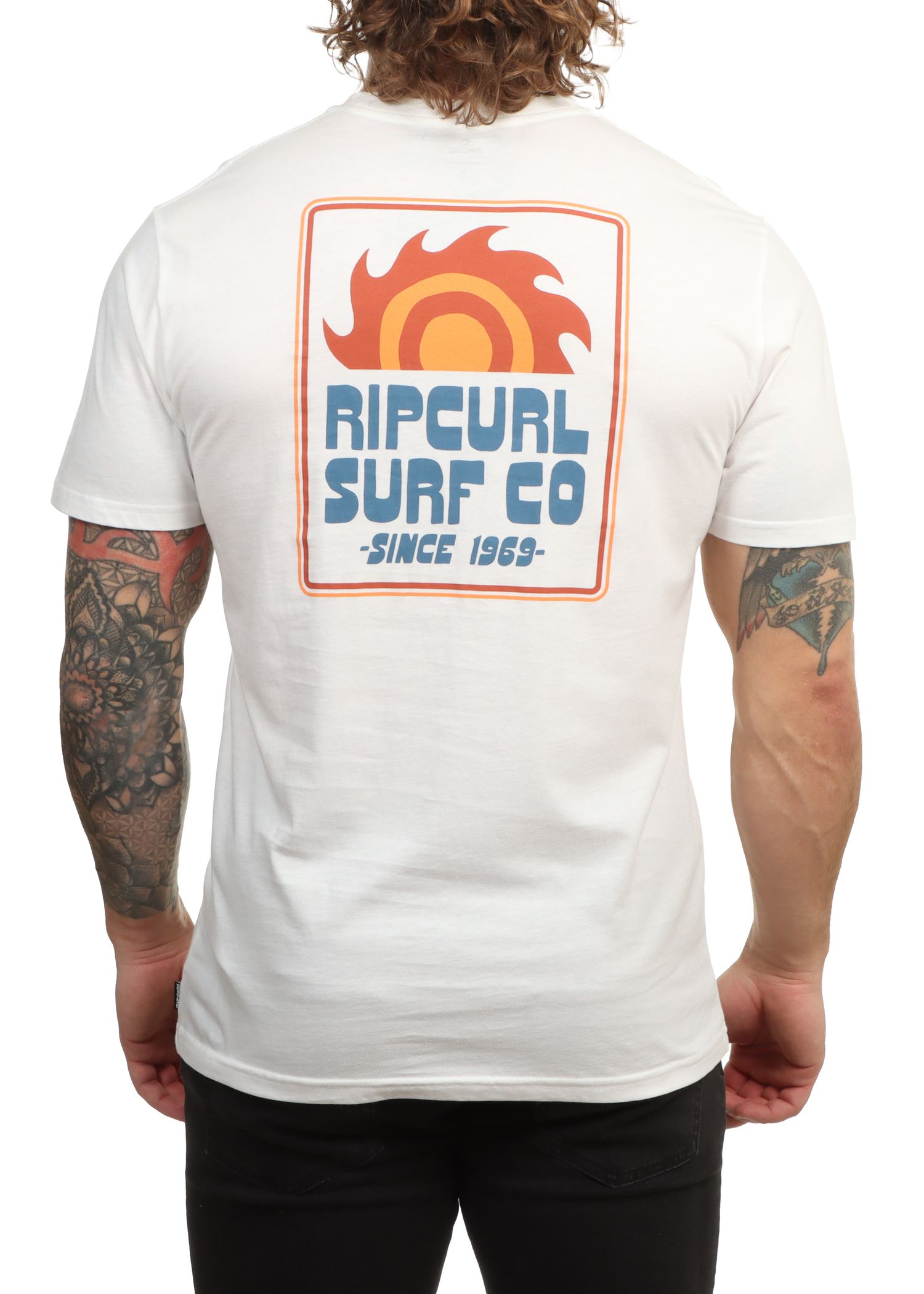 Ripcurl Pacific Rinse Sunrise Tee Bone