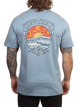 Ripcurl Hazey Days Tee Faded Denim