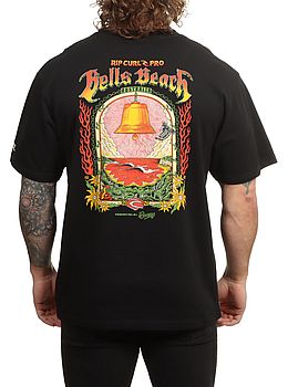 Ripcurl Bells Pro 26 Surf Event Tee Black