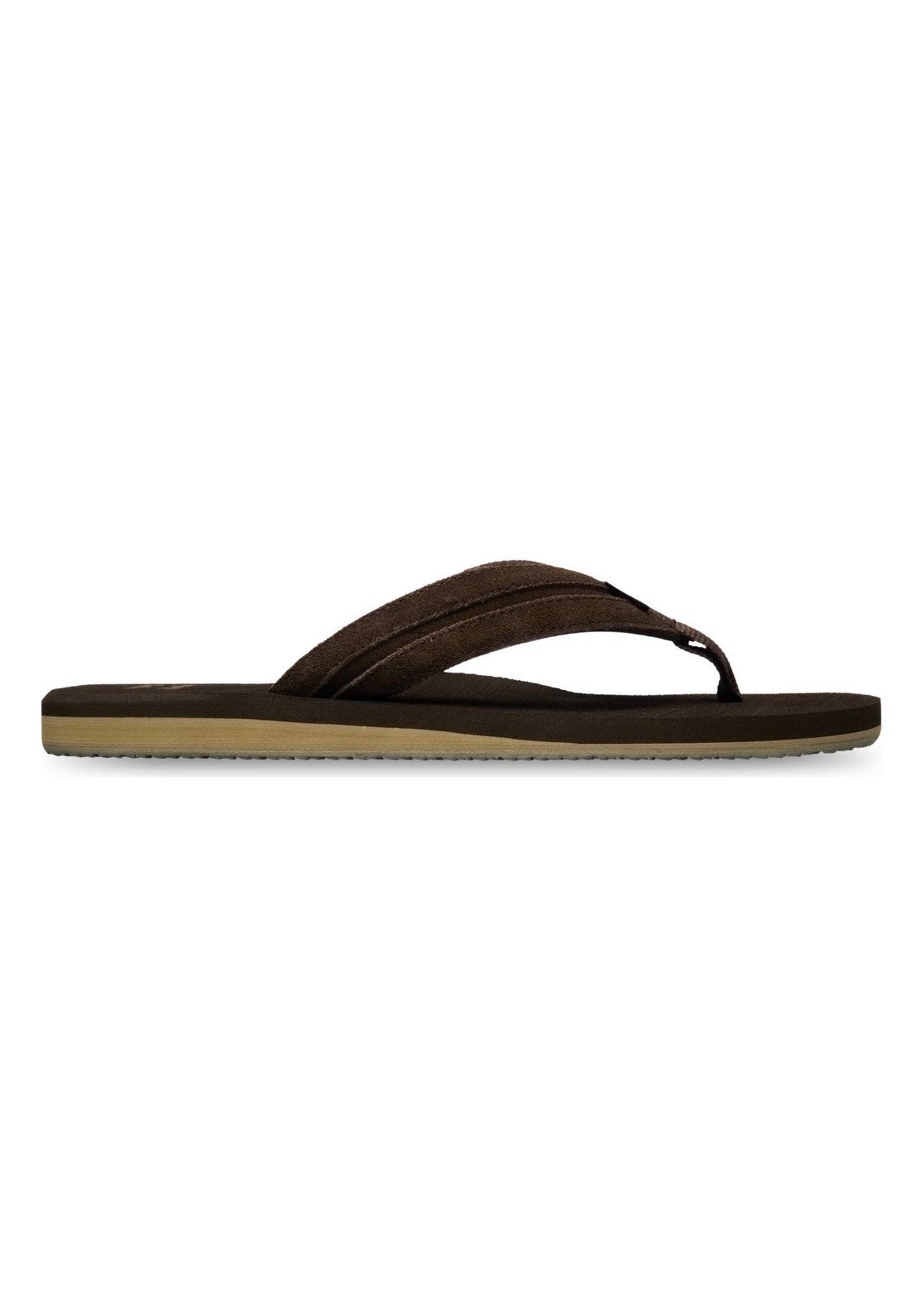 Billabong Sierra Suede Flip Flops Dark Brown