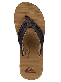 Quiksilver Carver Squish Flip Flops Sand