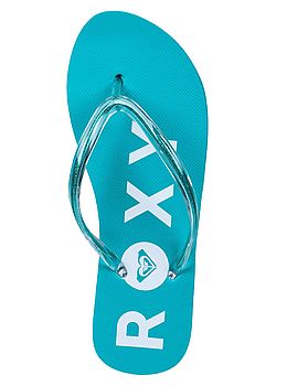 Roxy Luminatas Flip Flops Sea Green