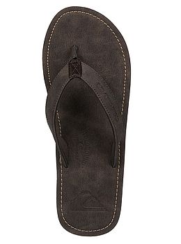 Quiksilver Molokai Nubuck Flip Flops Brown