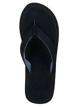 Quiksilver Molokai Nubuck Flip Flops Black
