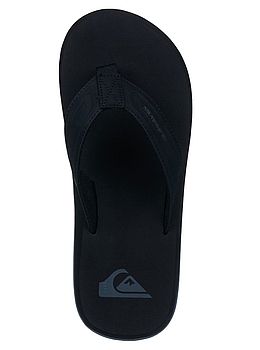 Quiksilver Monkey Wrench Flip Flops Black