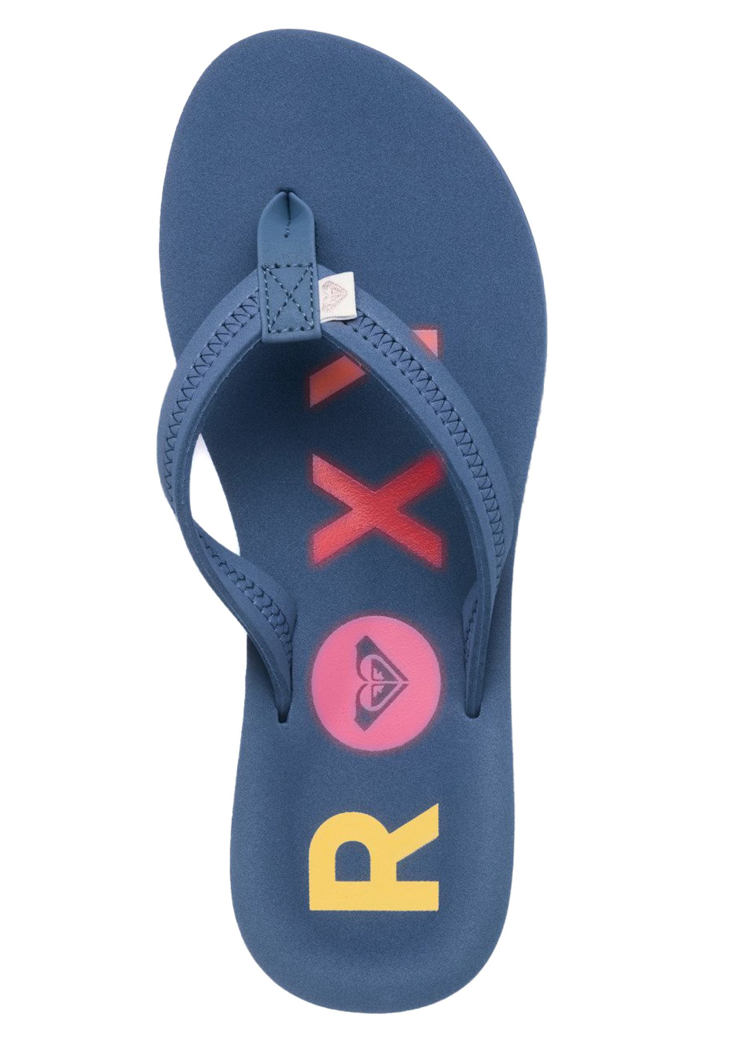 Roxy Vista IV Flip Flops Blue Indigo
