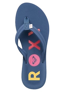 Roxy Vista IV Flip Flops Blue Indigo