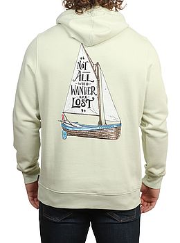 Saltrock Lost Ships Hoodie Light Green