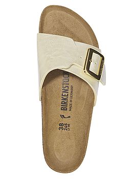 Birkenstock Catalina Luxe Buckle Sandals Pearl