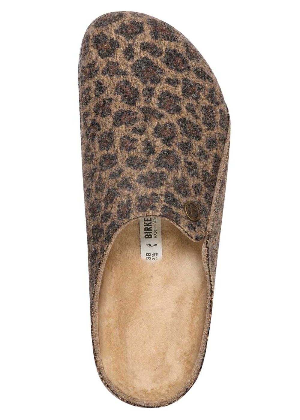 Birkenstock Zermatt Wool Slippers Leo Toffee