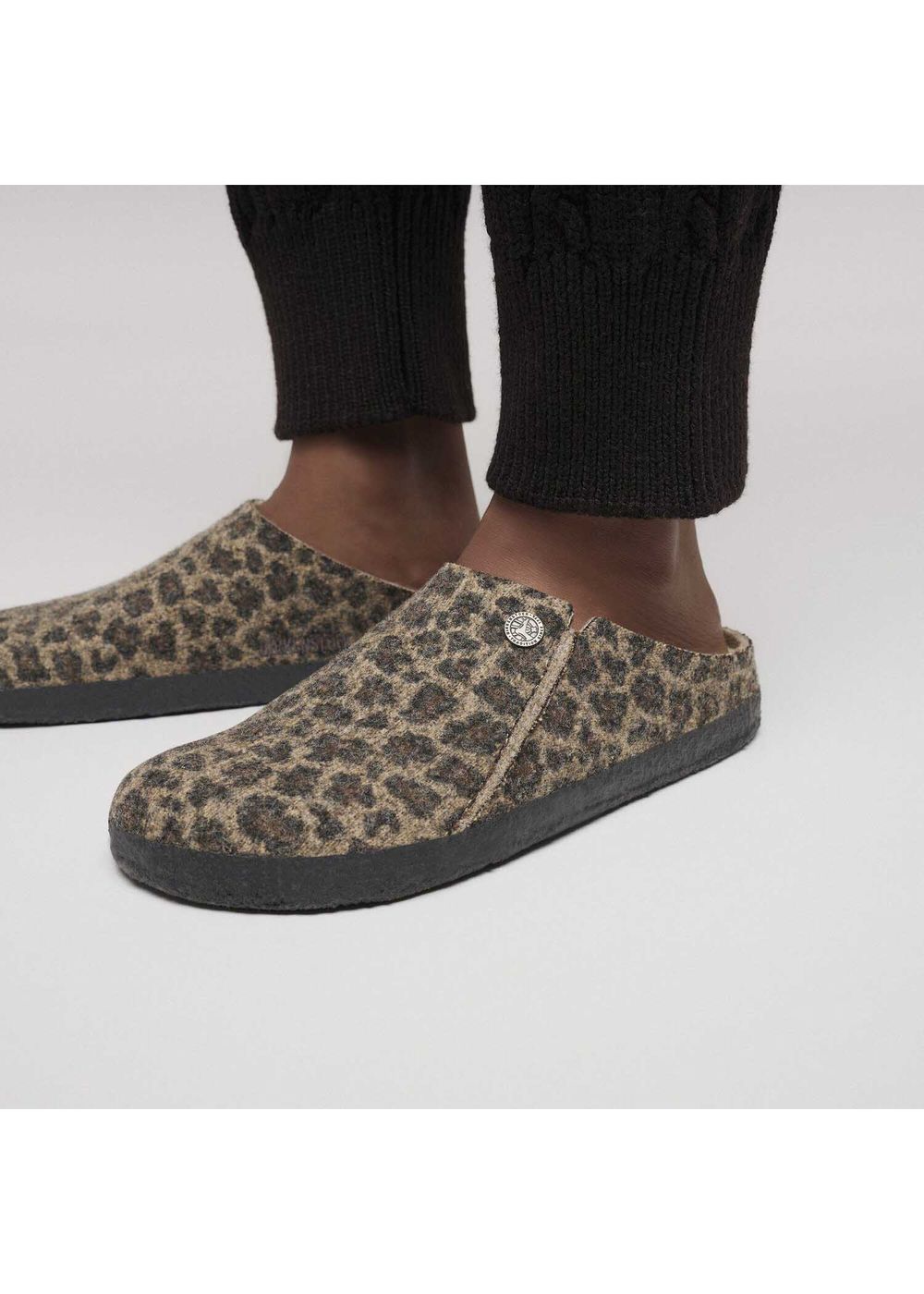 Birkenstock Zermatt Wool Slippers Leo Toffee