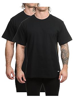 Obey Standard 2 Pack Tee Black