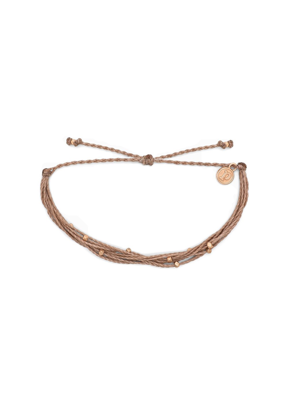 Pura Vida Malibu Rose Gold Bracelet Sandalwood