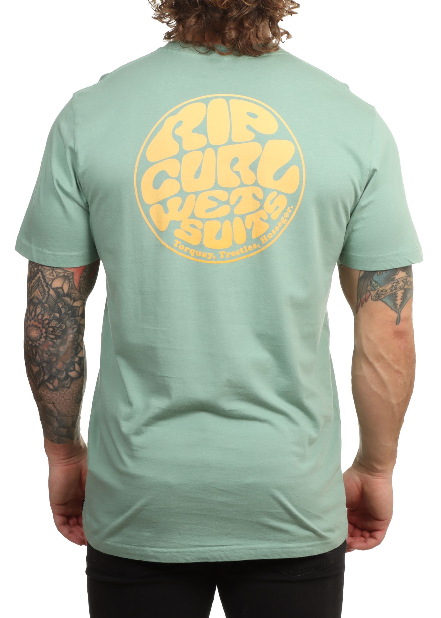 Ripcurl Wettie Passage Icon Tee Aloe