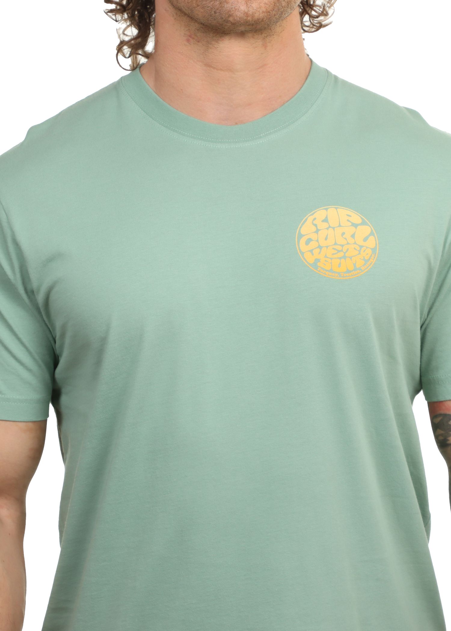 Ripcurl Wettie Passage Icon Tee Aloe