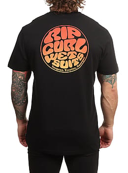 Ripcurl Wettie Passage Icon Tee Black