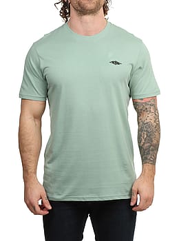 Ripcurl Streamline Embroid Tee Aloe