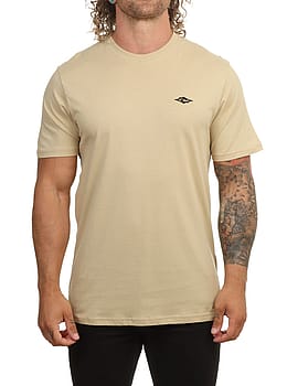 Ripcurl Streamline Embroid Tee Khaki Sand