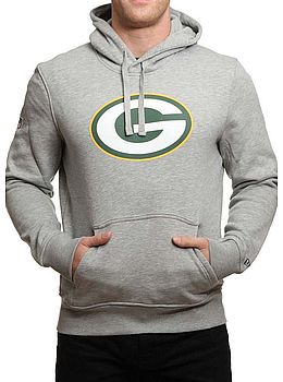 New Era NFL Green Bay Packers Hoody Heather Grey