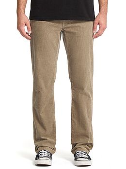 Volcom Solver 5 Pocket Cord Trousers Brindle