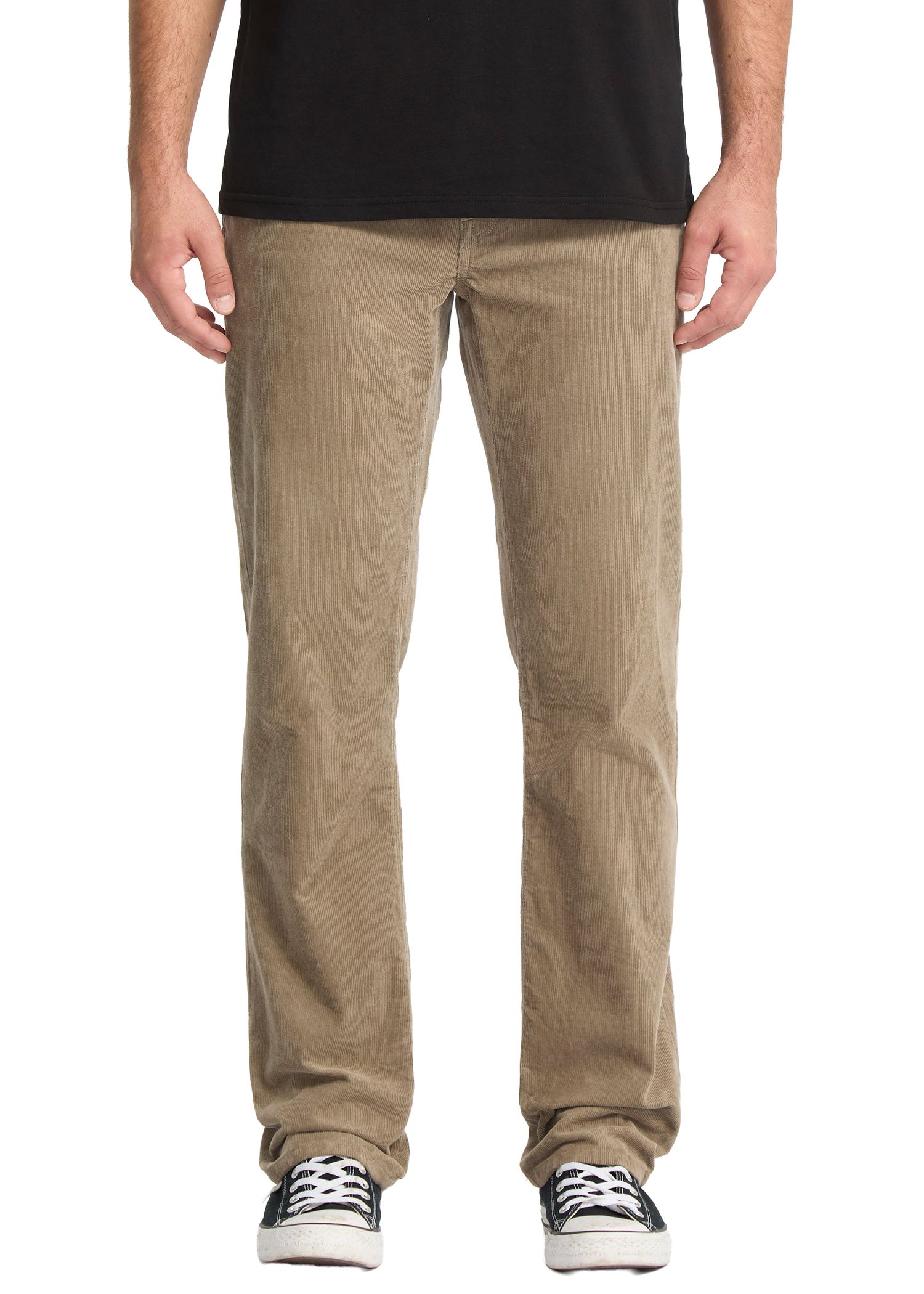 Volcom Solver Cord Trousers Brindle