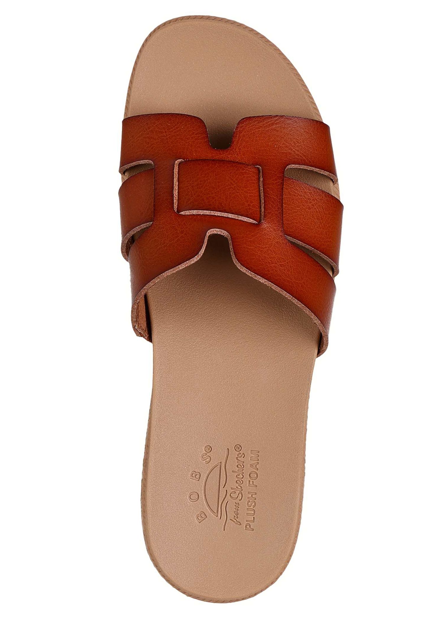 Skechers Bobs Desert Kiss Low Sandals Chestnut