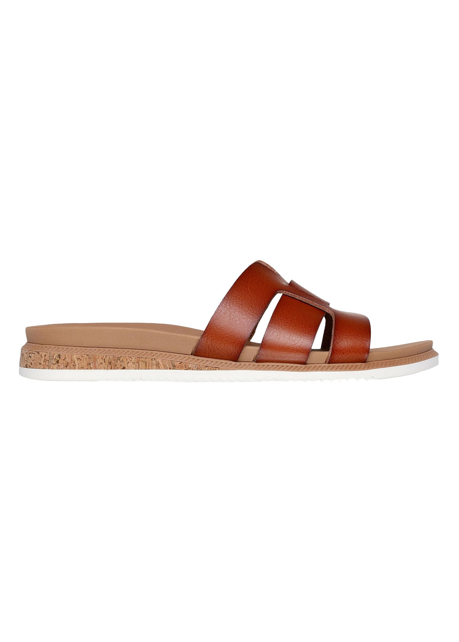 Skechers Bobs Desert Kiss Low Sandals Chestnut