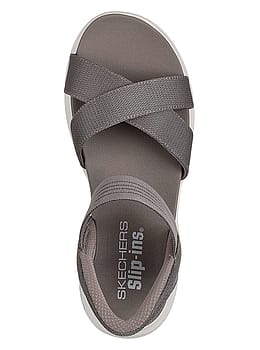 Skechers Ultra Flex Never Better Sandal Taupe