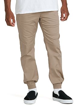 Volcom Frickin Slim Joggers Khaki