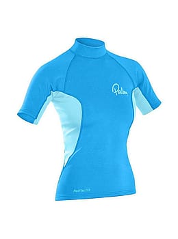 Palm Ladies Neoflex Shortsleeve Top Aqua