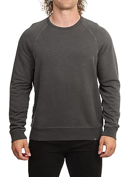 Outerknown Sur Crew Faded Black