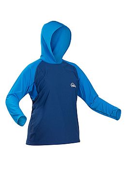 Palm Ladies Helios Hooded Rash Vest Ocean/Navy
